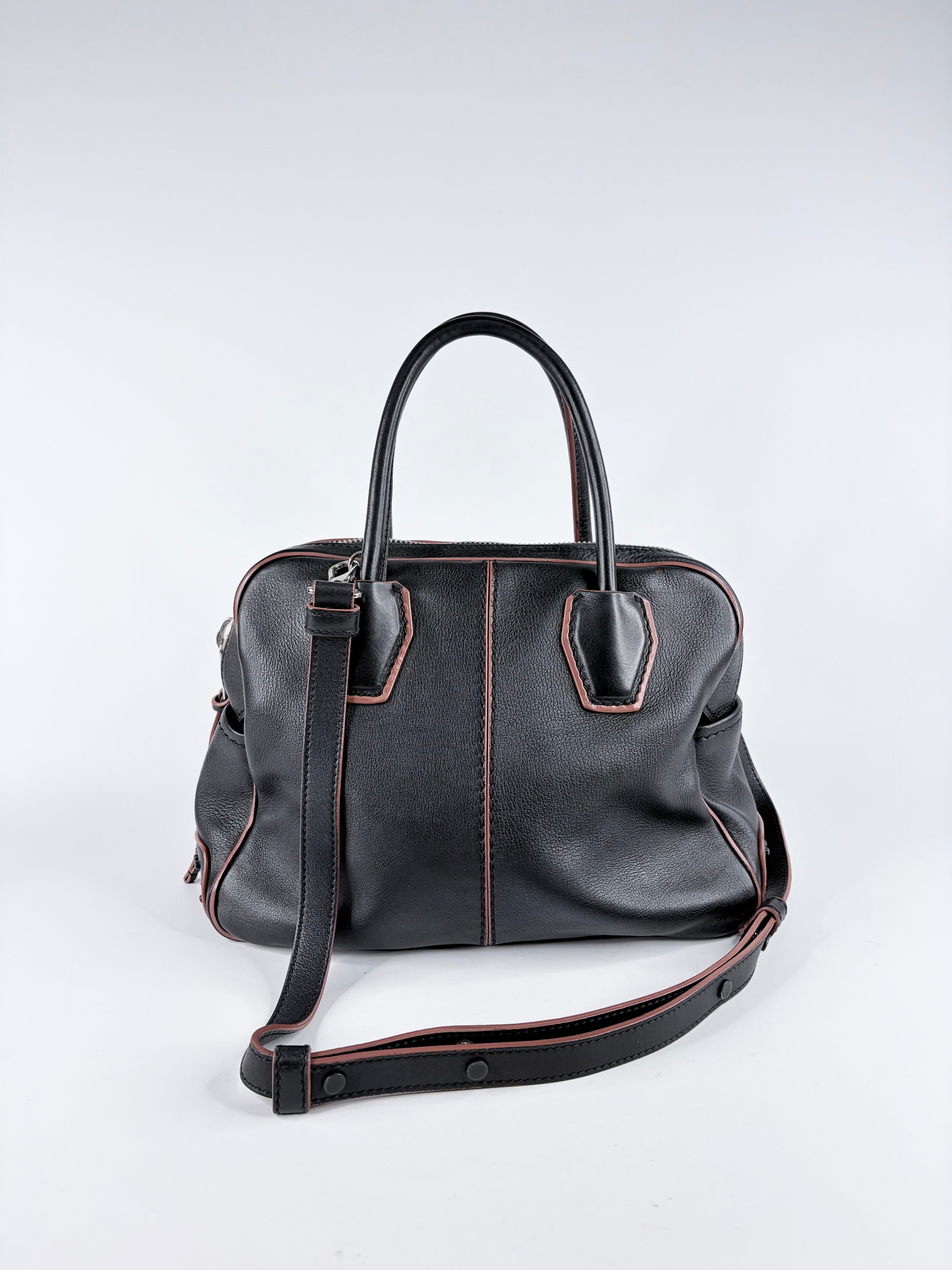 Tod’s Black Leather Handbag