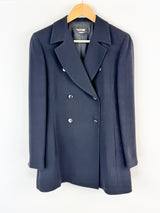 Emanuel Ungaro Midnight Blue Flared Blazer - AU10