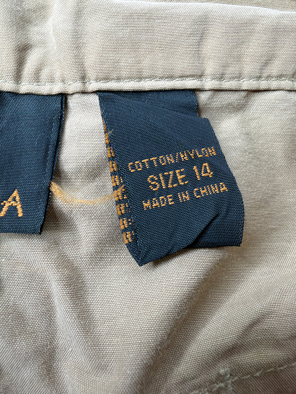 Gondwana Khaki Zip-Off Hiking Pants - AU14