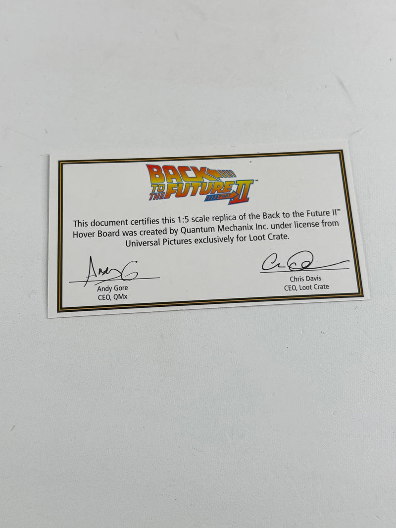 Loot Crate Back to the Future Hover Board 1:5 Scale Replica