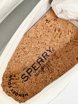 Sperry White Leather Crest Vibe Sneakers - EU40