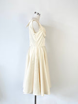 Trashy Diva 'Aisle Be There' 50s style Dress Cream Dress - AU10