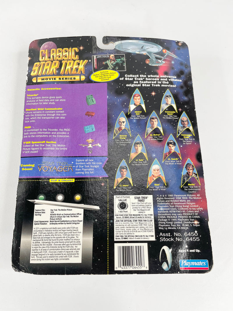 Sealed & Carded Assortment of Star Trek Playmates 90s Figurines