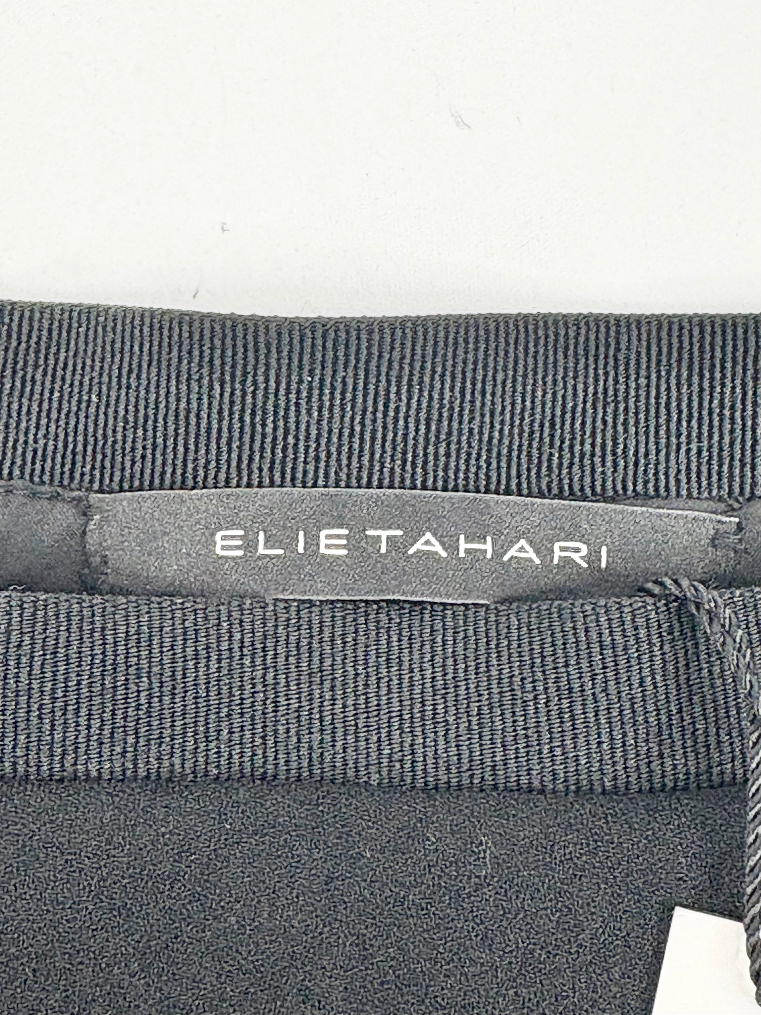 Elie Tahari 'Harla' Black Midi Skirt - AU10