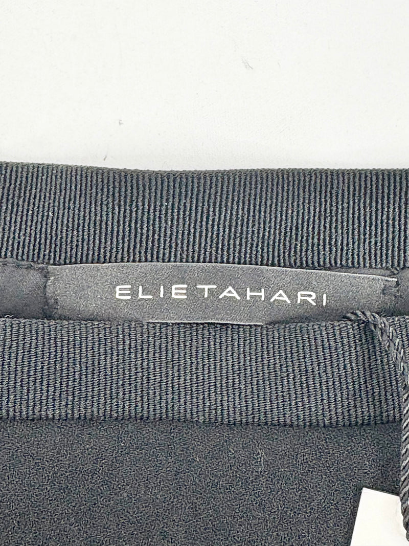 Elie Tahari 'Harla' Black Midi Skirt - AU10