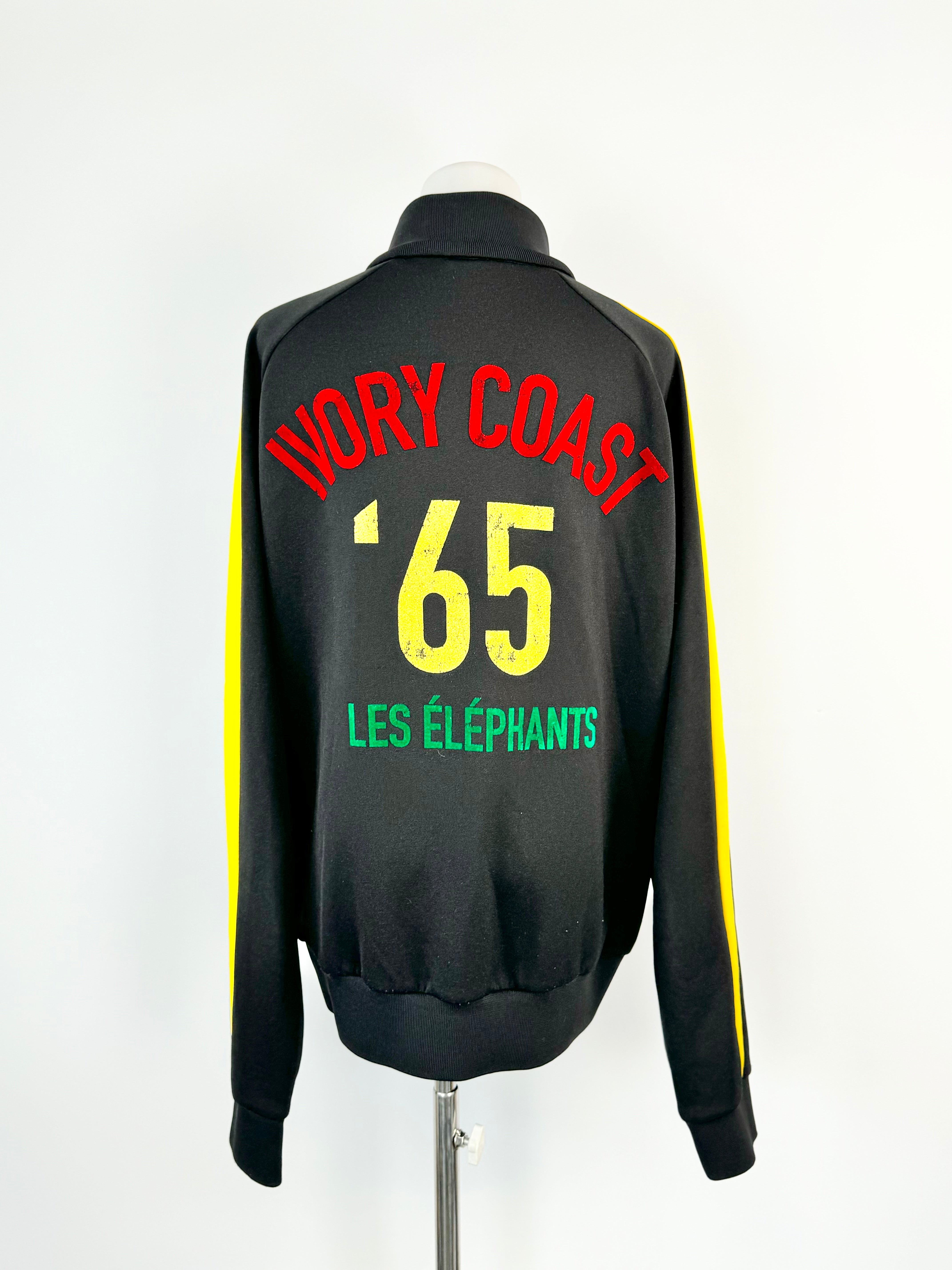 Puma Black Ivory Coast Track Jacket - L