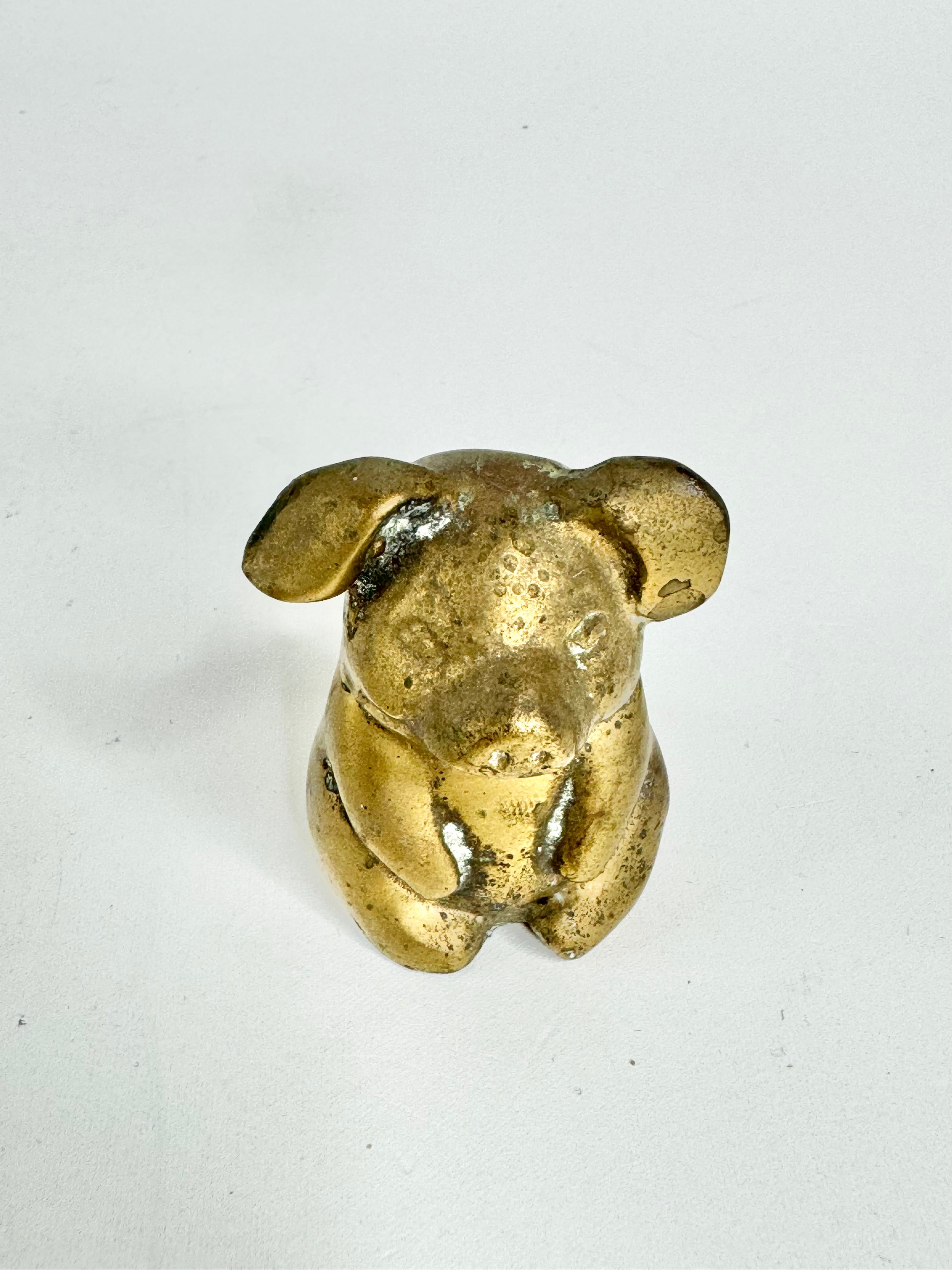 Set of 3 Brass Animal Ornaments