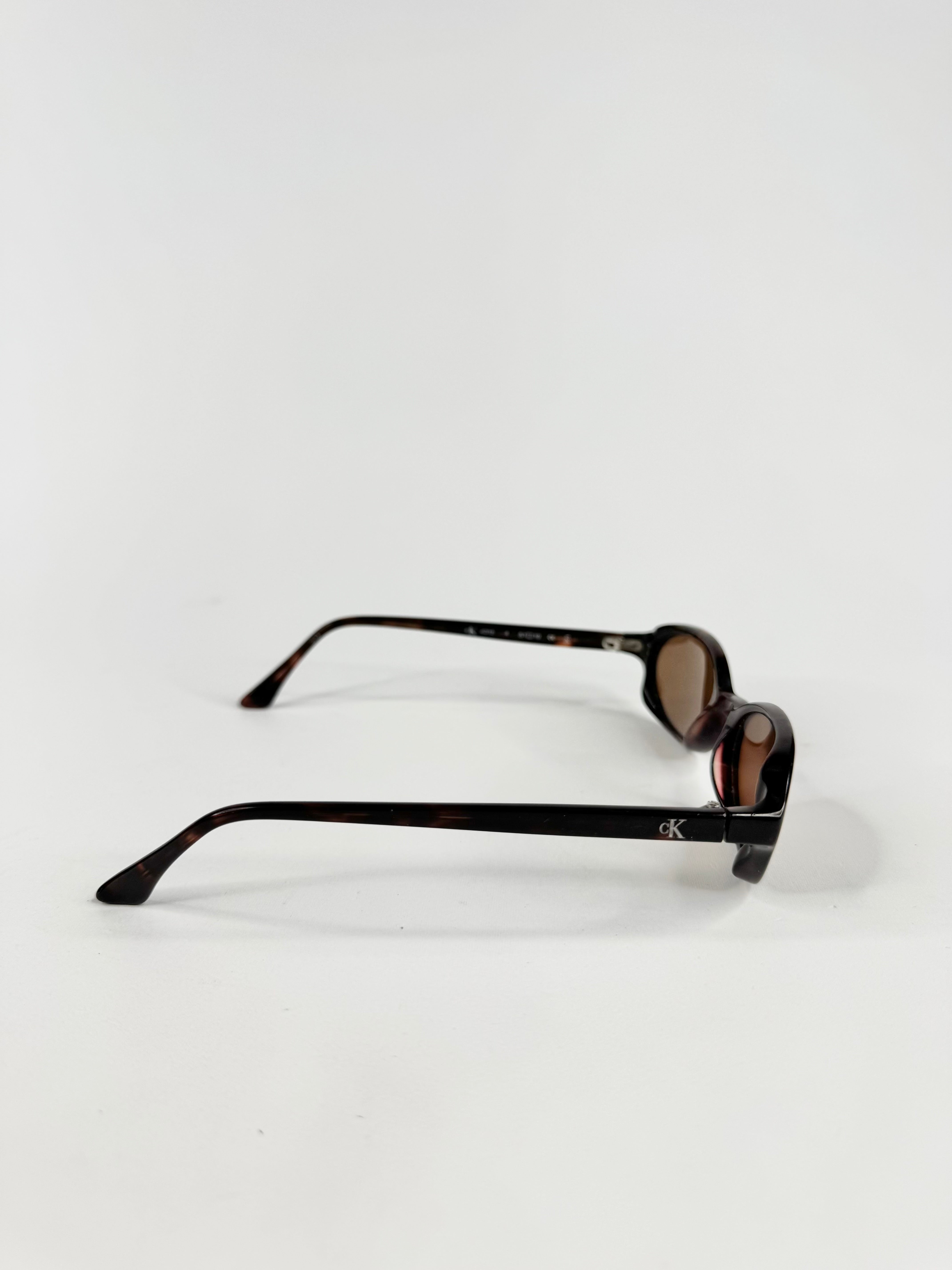 Vintage 90s Calvin Klein Tortoiseshell Sunglasses