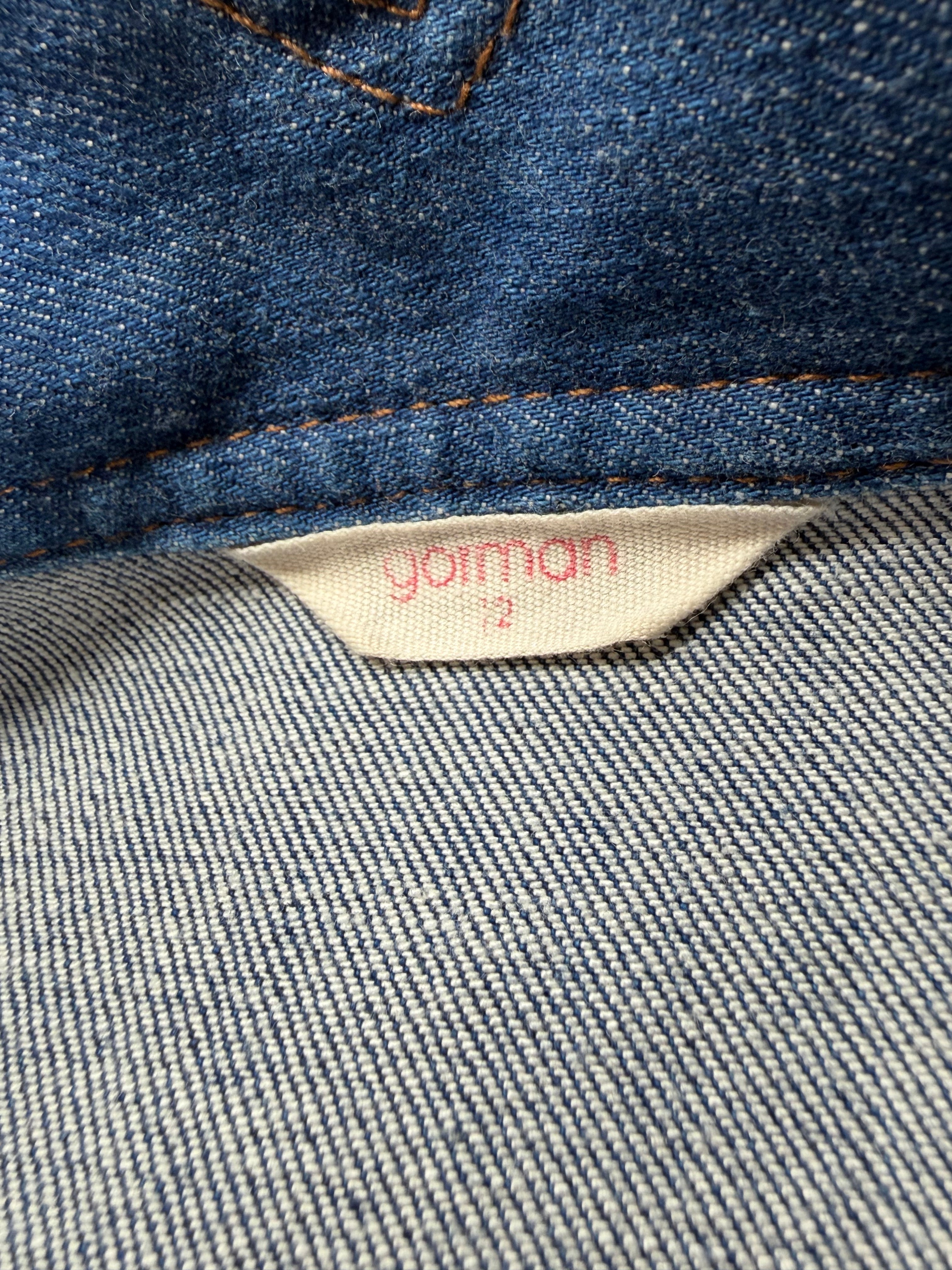 Gorman Blue Denim Flared Skirt - AU12