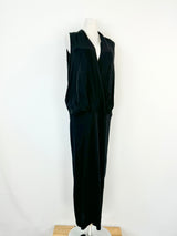 Lorena Antoniazzi Black Silky Midi Dress - AU10