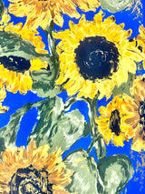 Vintage Metropolitan Museum of Art Impressionist Sunflowers Scarf