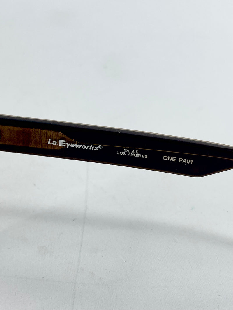 L.A. Eyeworks Butternut 'Wells' 646 Prescription Glasses