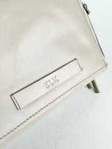 Elk 'Bedarra' Small Bone Leather Cross Body Bag NWT