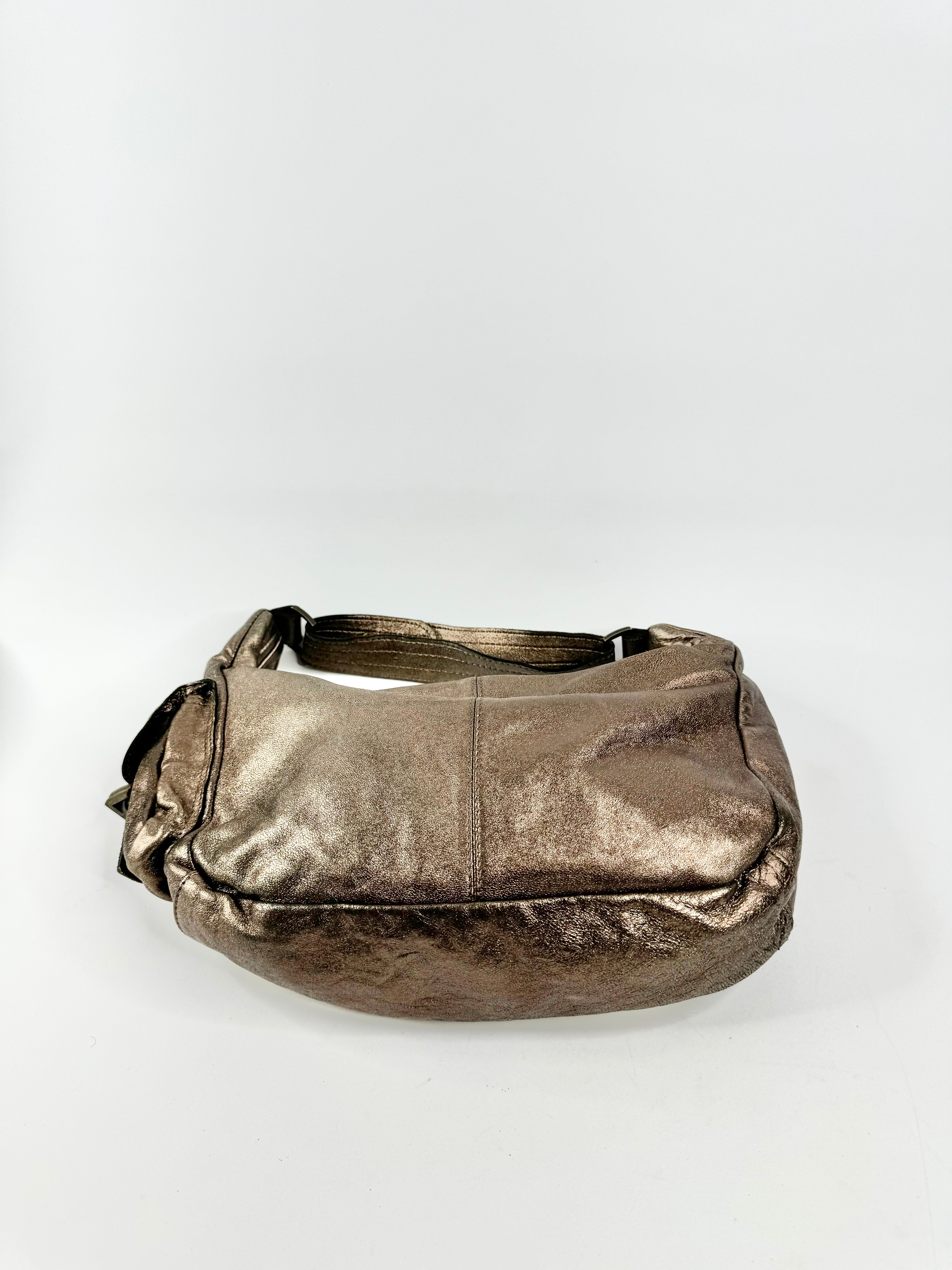 Mimco Metallic Bronze Baguette