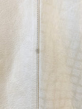 Vintage Sirocco Cream Leather Jacket - AU10/12