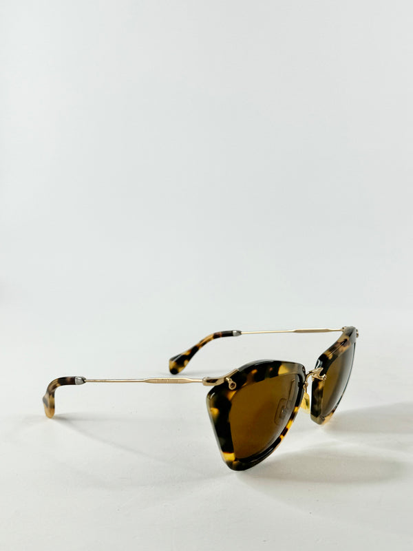 Miu Miu Tortoiseshell Sunglasses