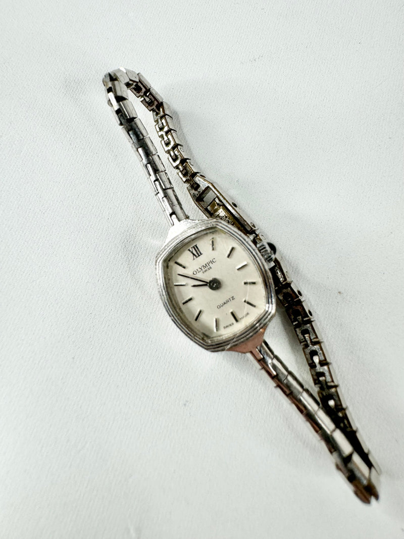 Vintage Olympic Silver Watch