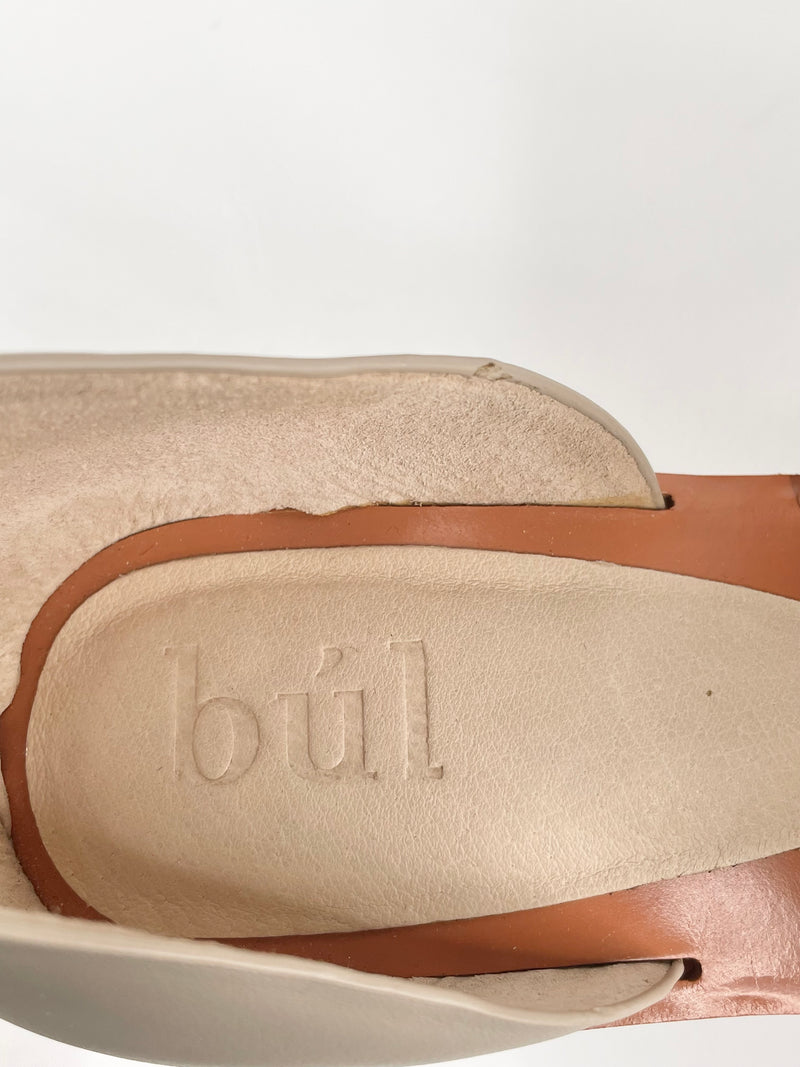 Búl Leather Burnt Camel Julio Heels - EU40