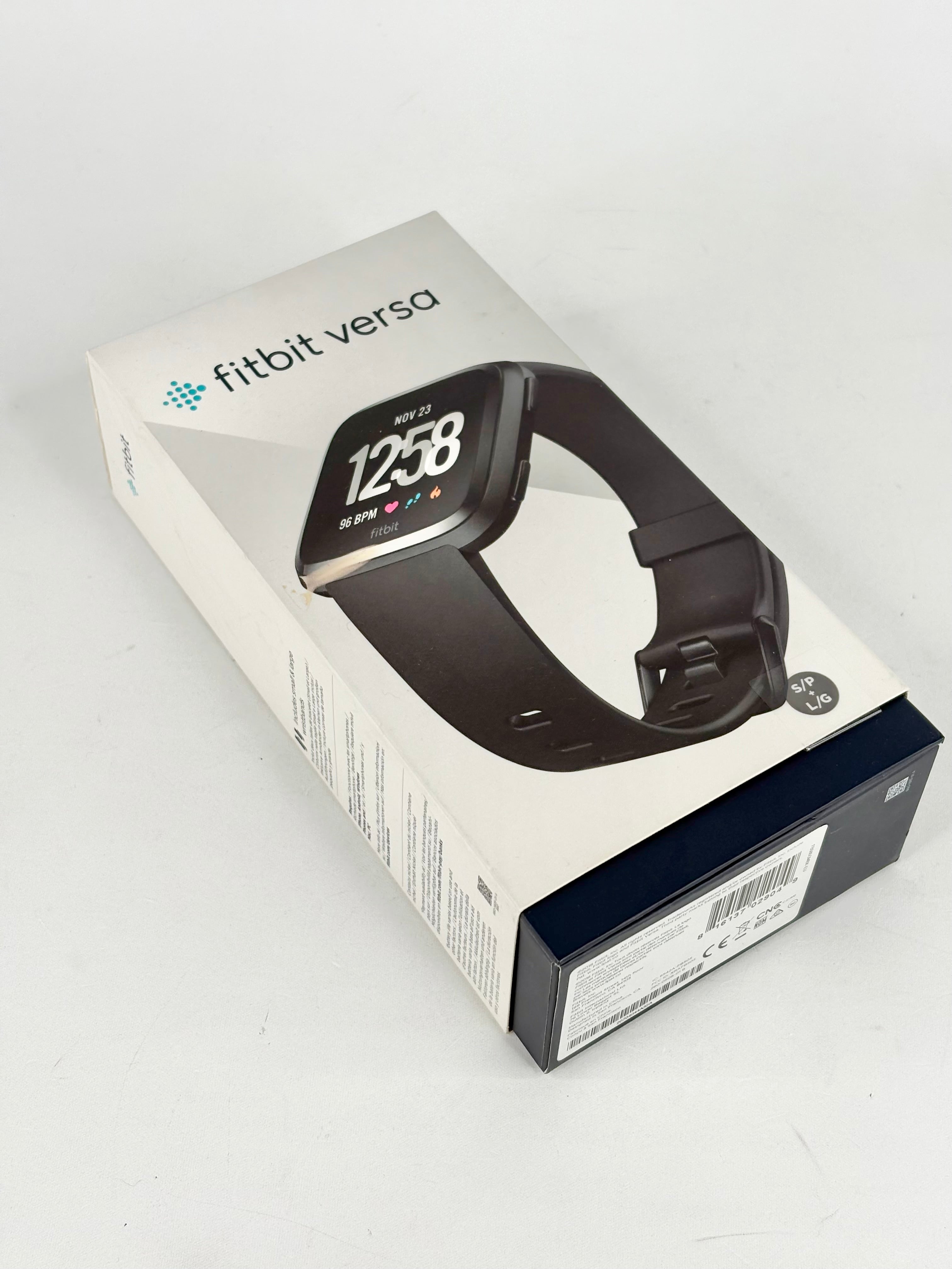 Fitbit Versa 2 Black Fitness Smartwatch