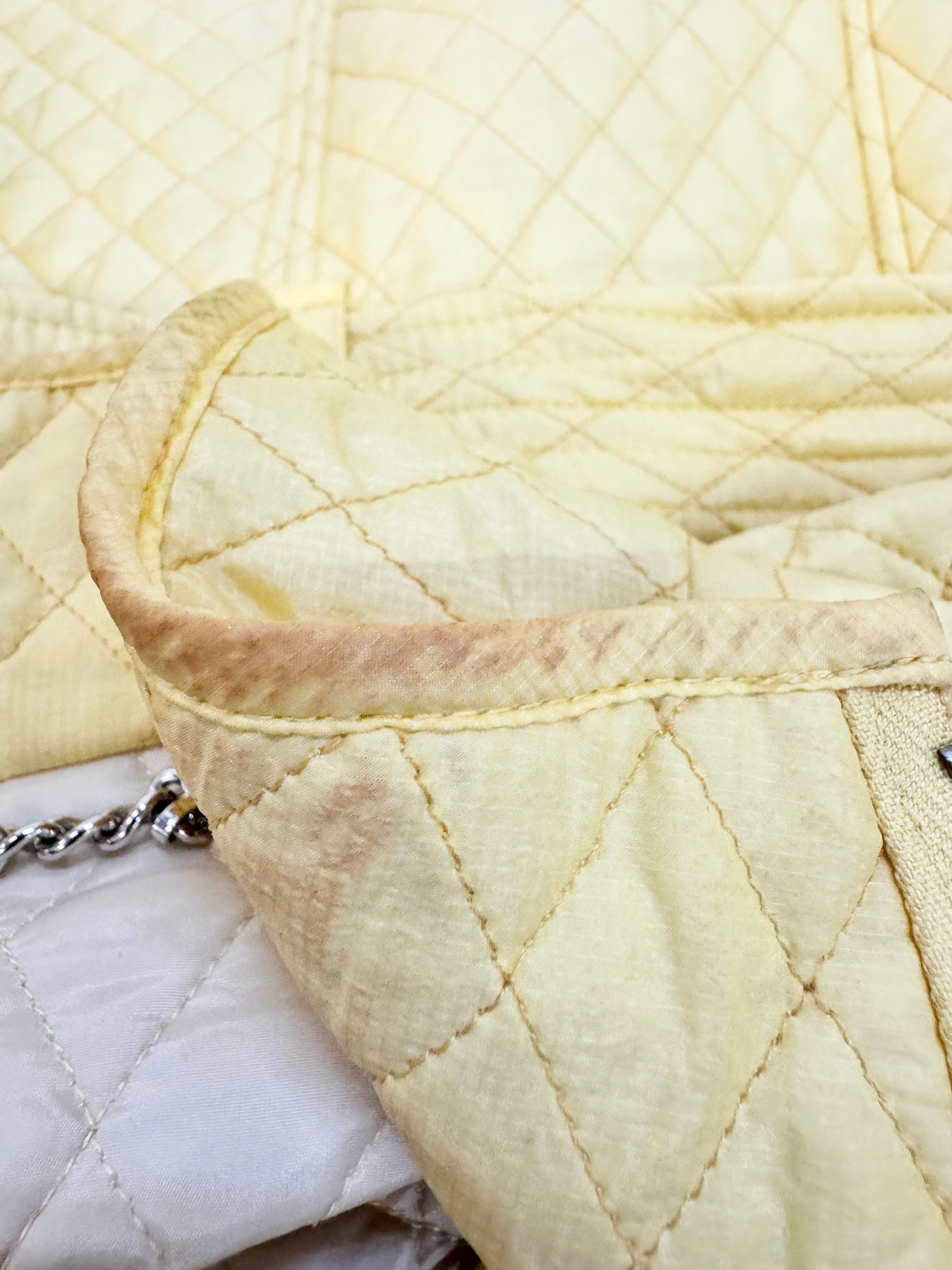 Barbour Butter Yellow Quilted Jacket - AU18
