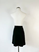 Sandro Black Frilled Skirt NWT - AU10