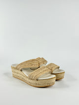 Husk Straw Espadrilles - EU38