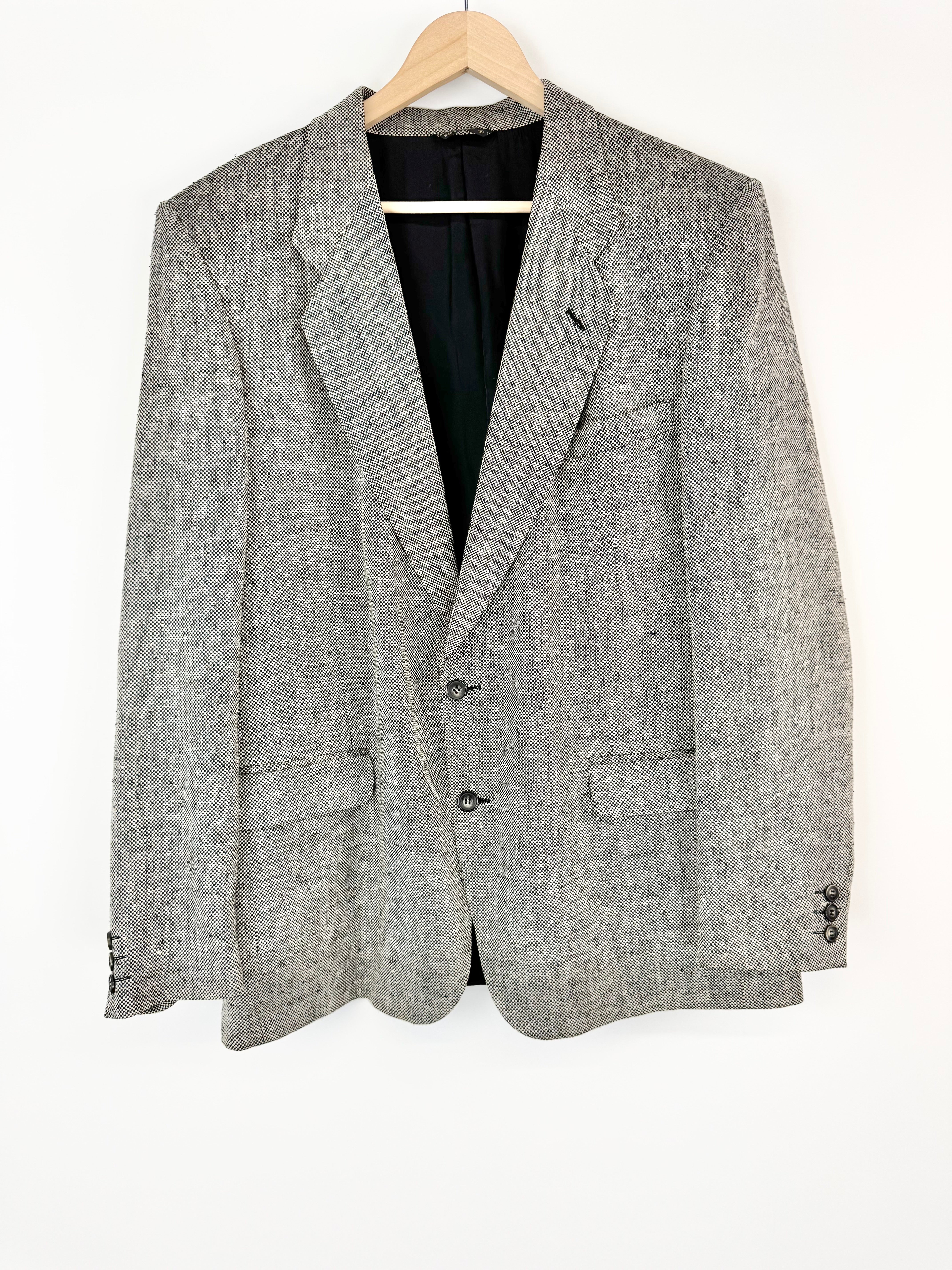 Pierre Cardin Silk Tweed Blazer - L