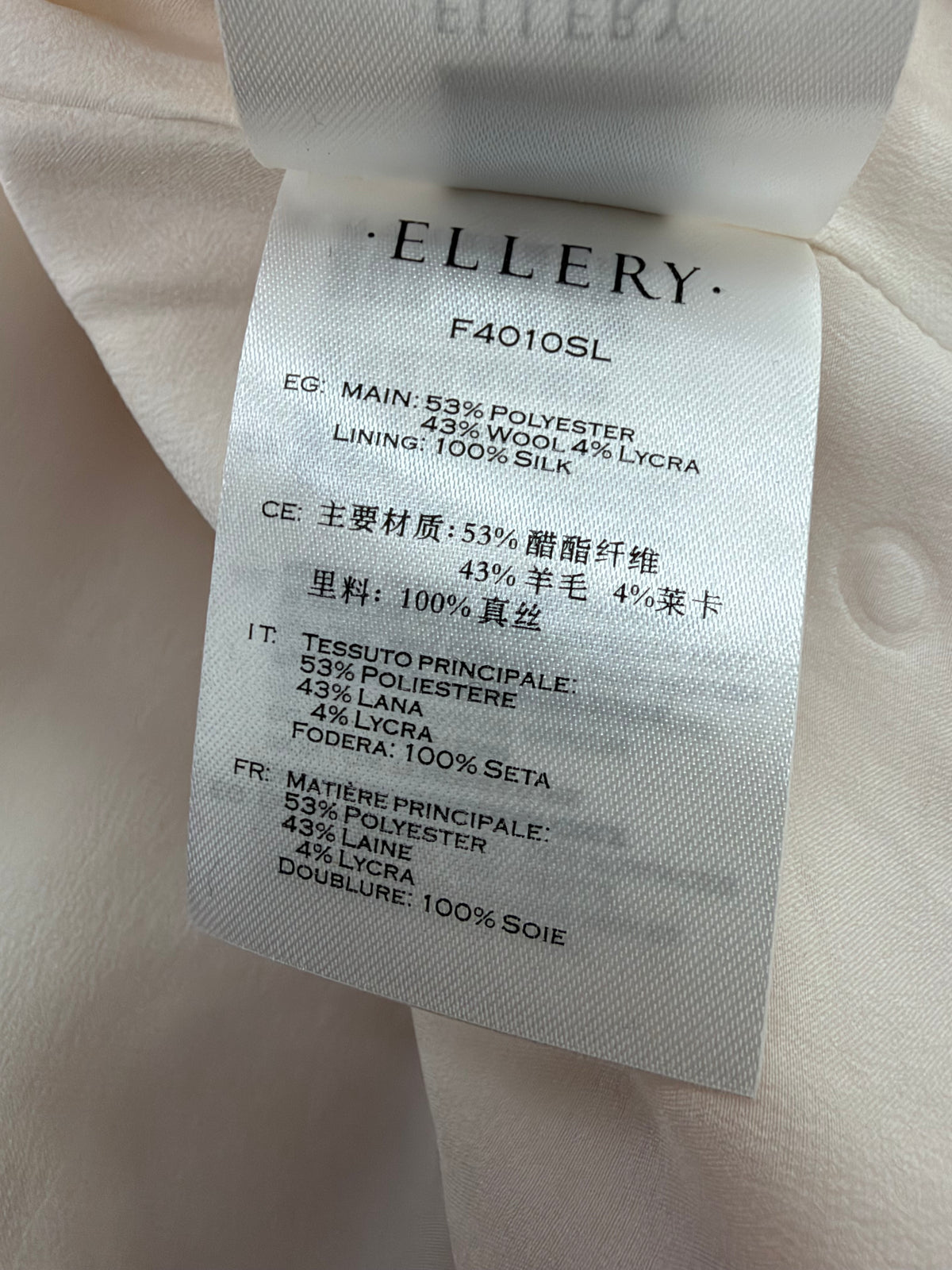 Ellery Orange Sorbet Two-Piece Suit - AU6/8