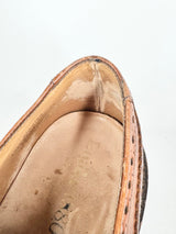 Vintage Loakes Tan Brogues - 8.5
