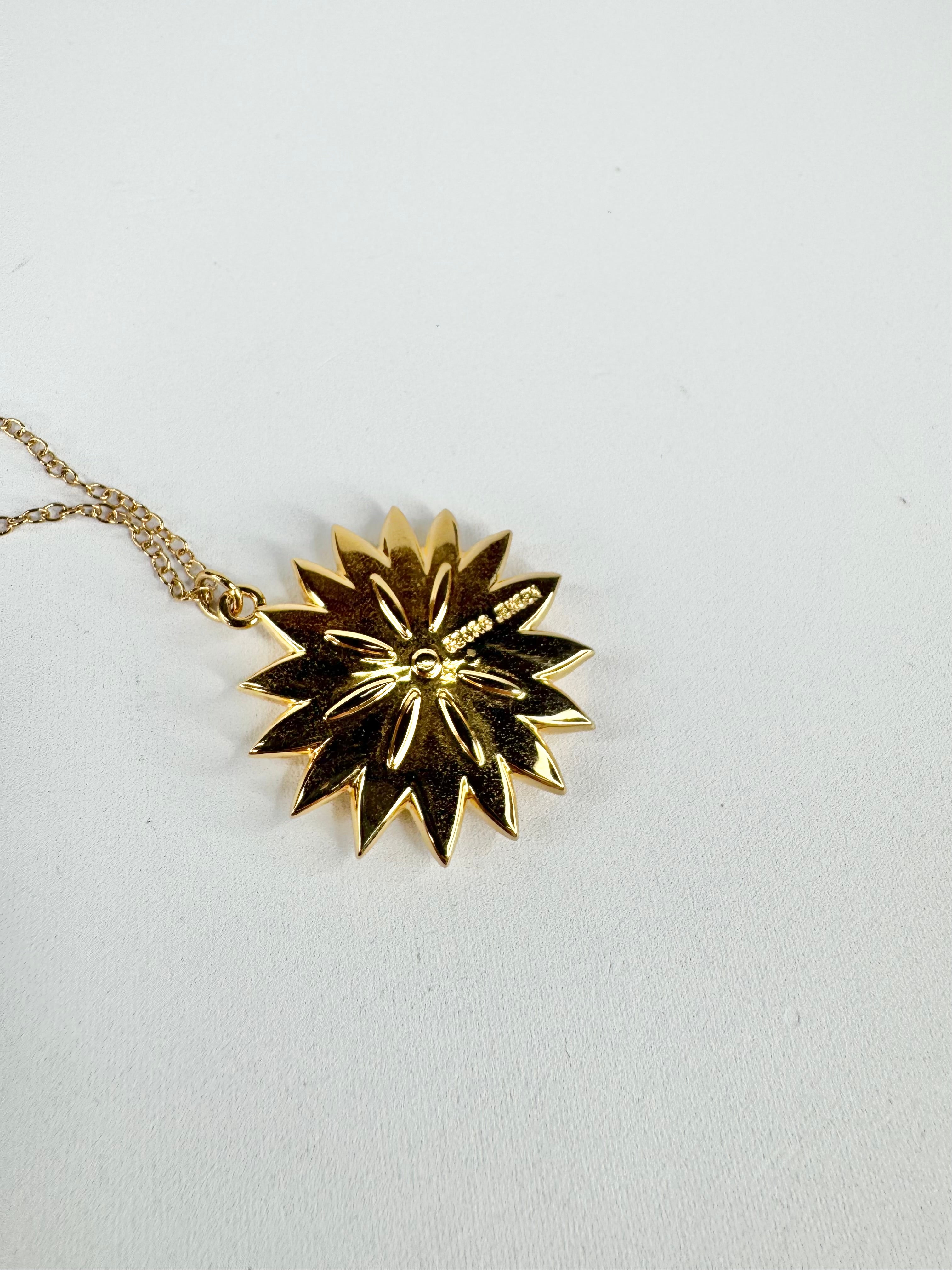 Georg Jensen 2020 Gold Christmas Ice Dianthus Ornament
