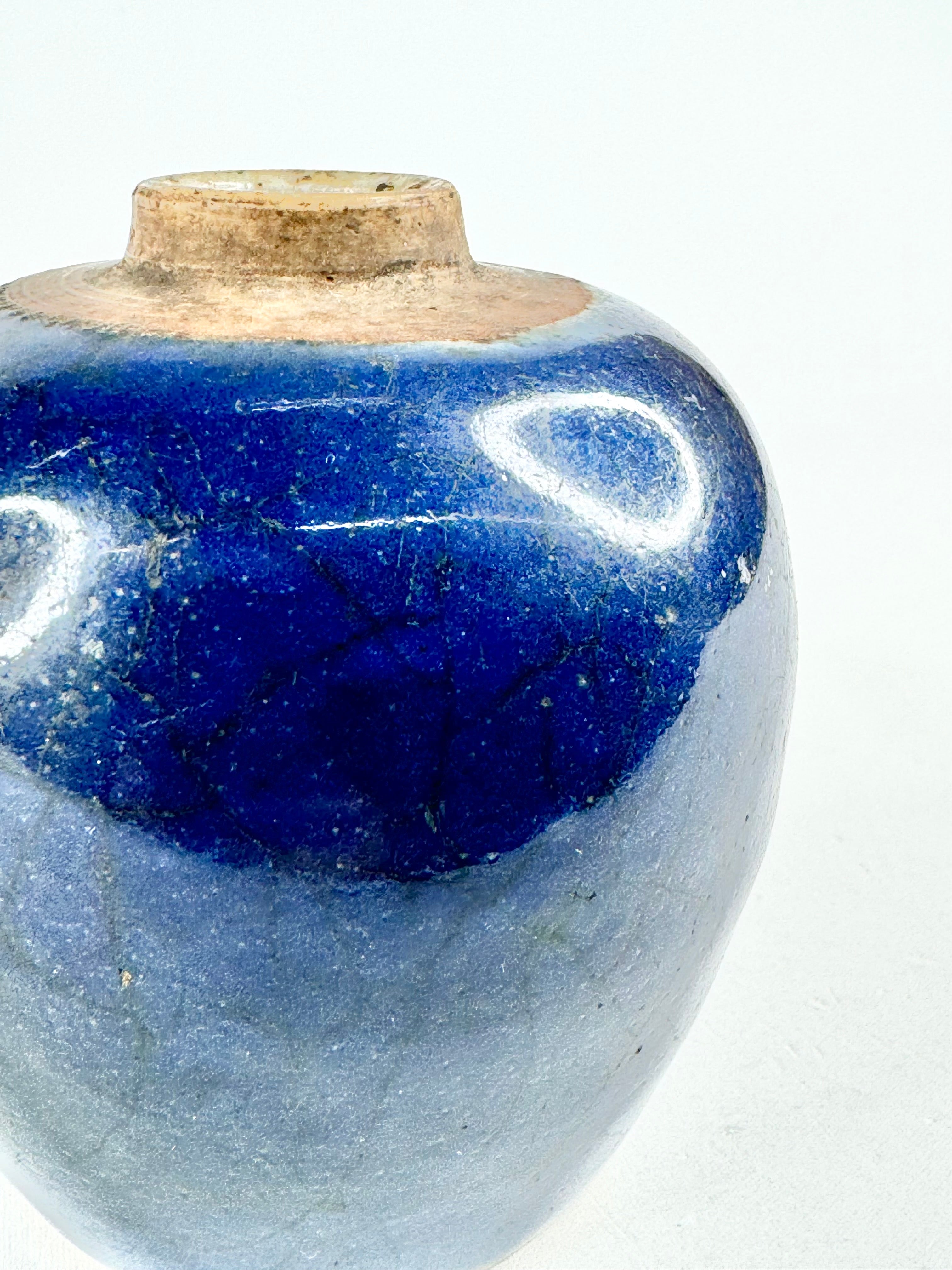 Antique Cobalt Blue Vase