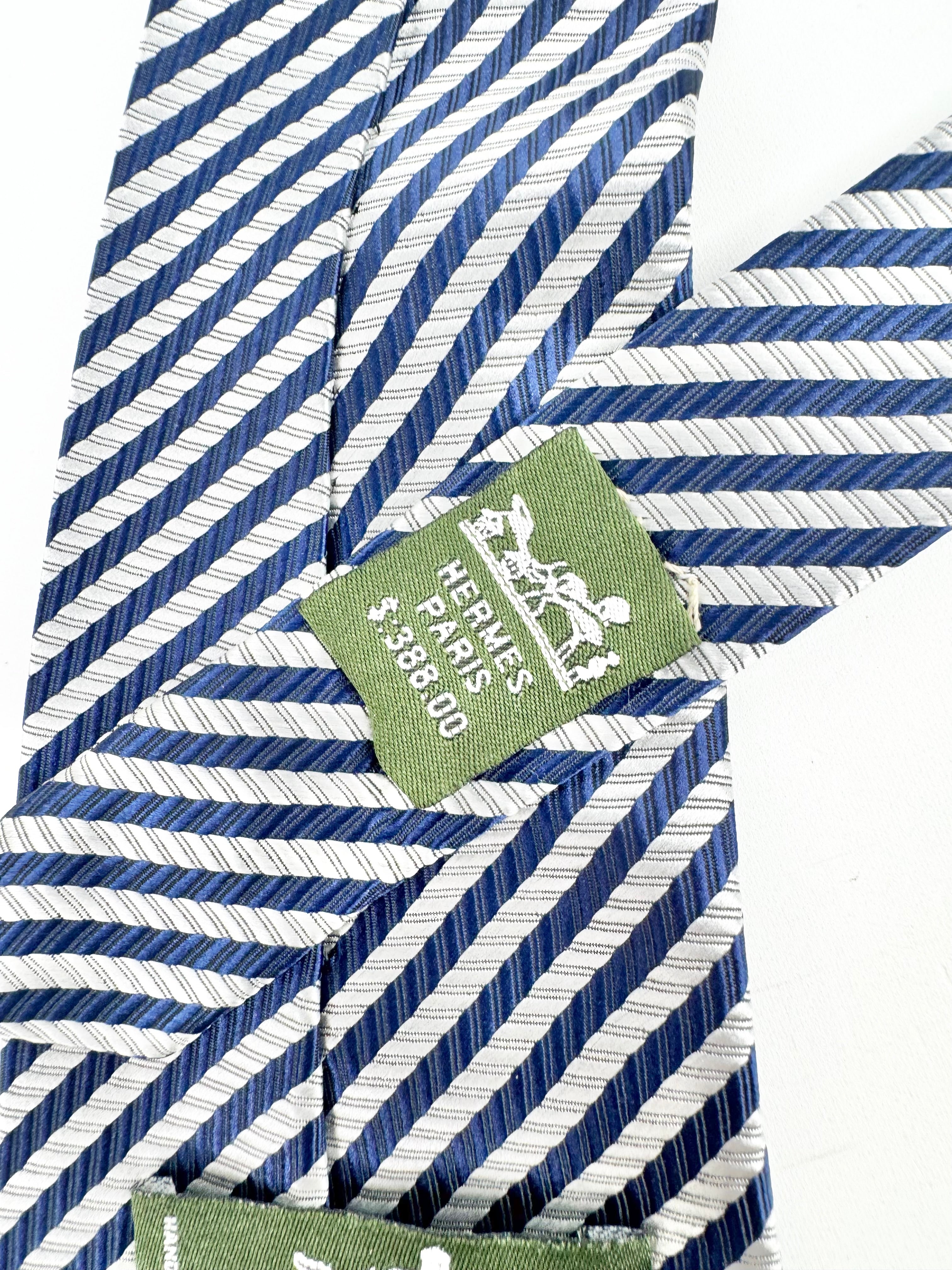 Hermes Paris Silk Tie