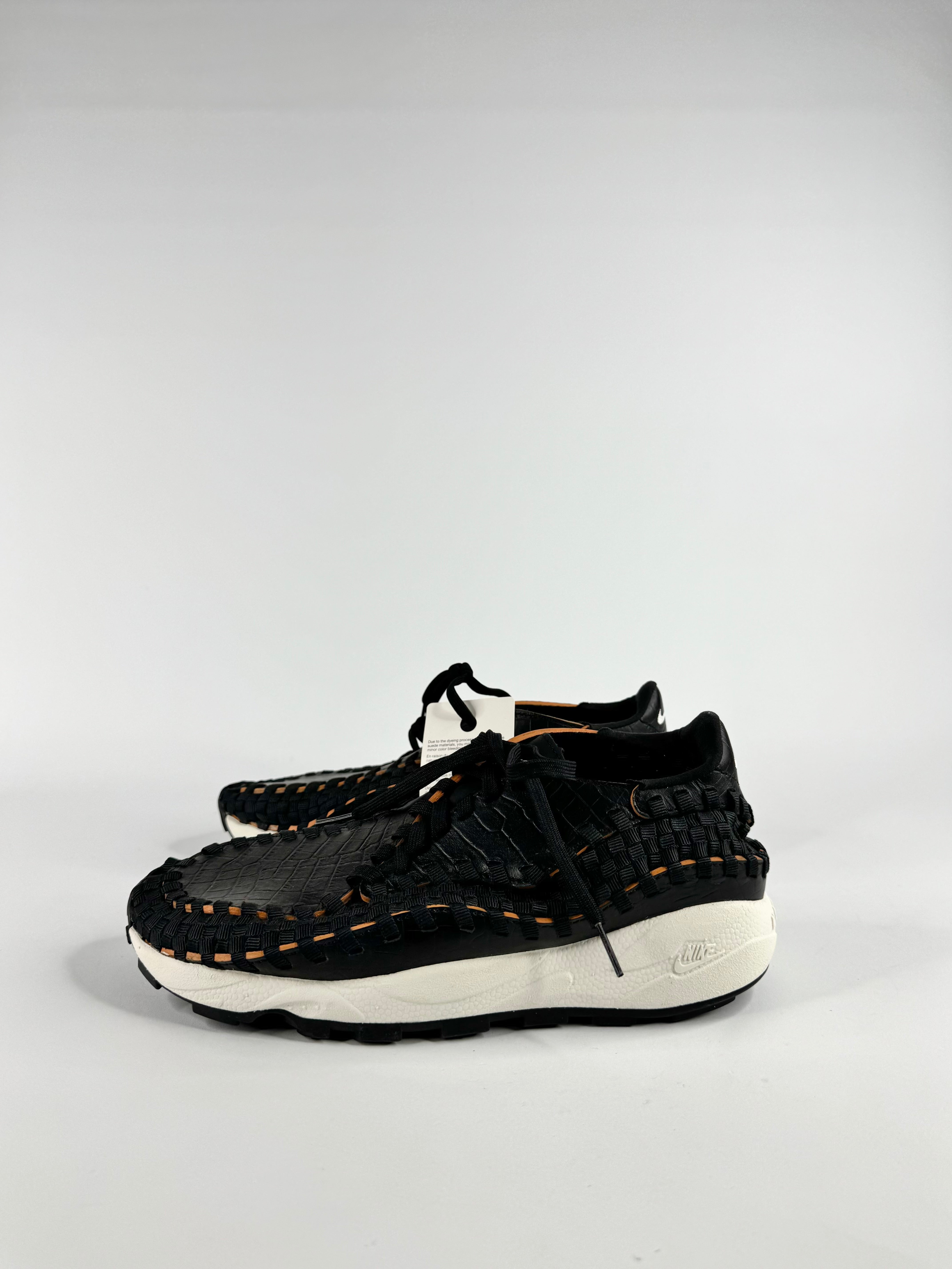 BNWT Nike Air Footscape Woven 'Black Croc' Sneaker - EU42.5