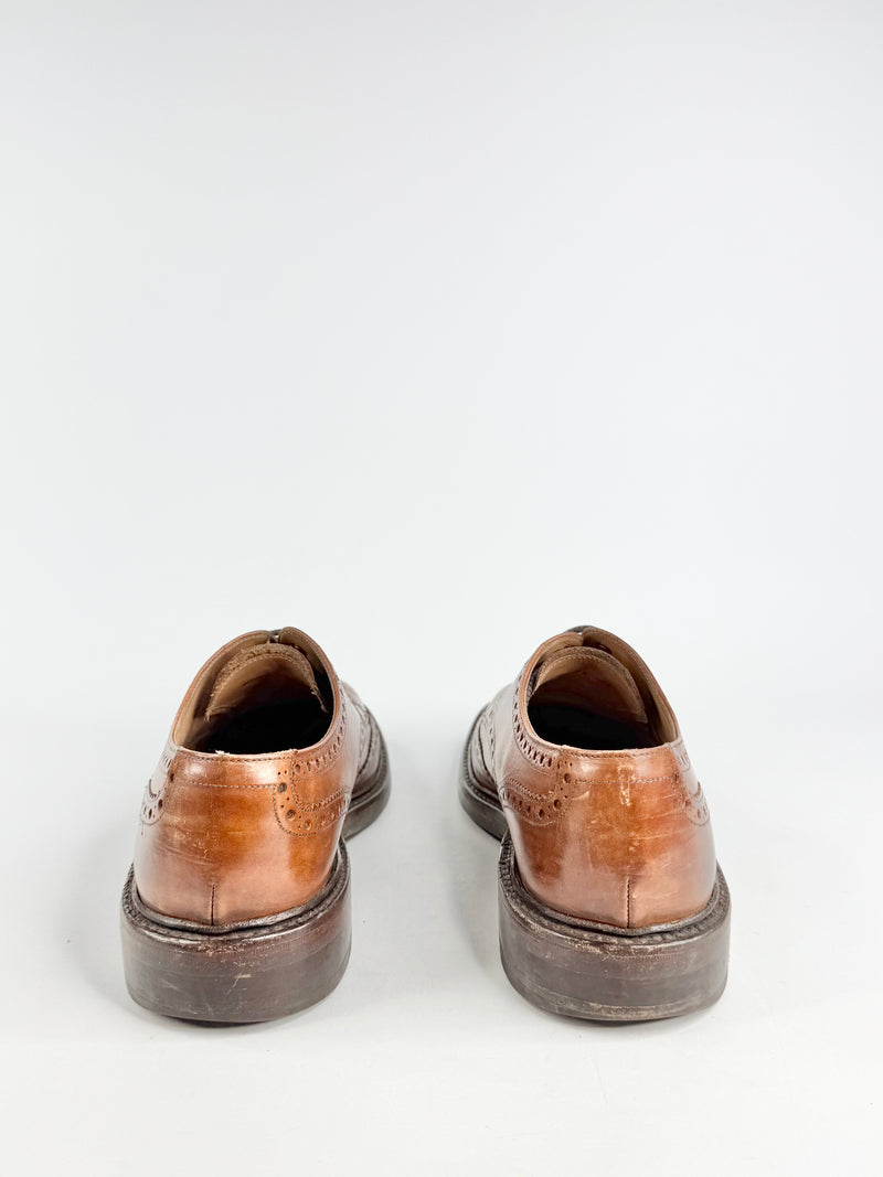 Vintage Loakes Tan Brogues - 8.5