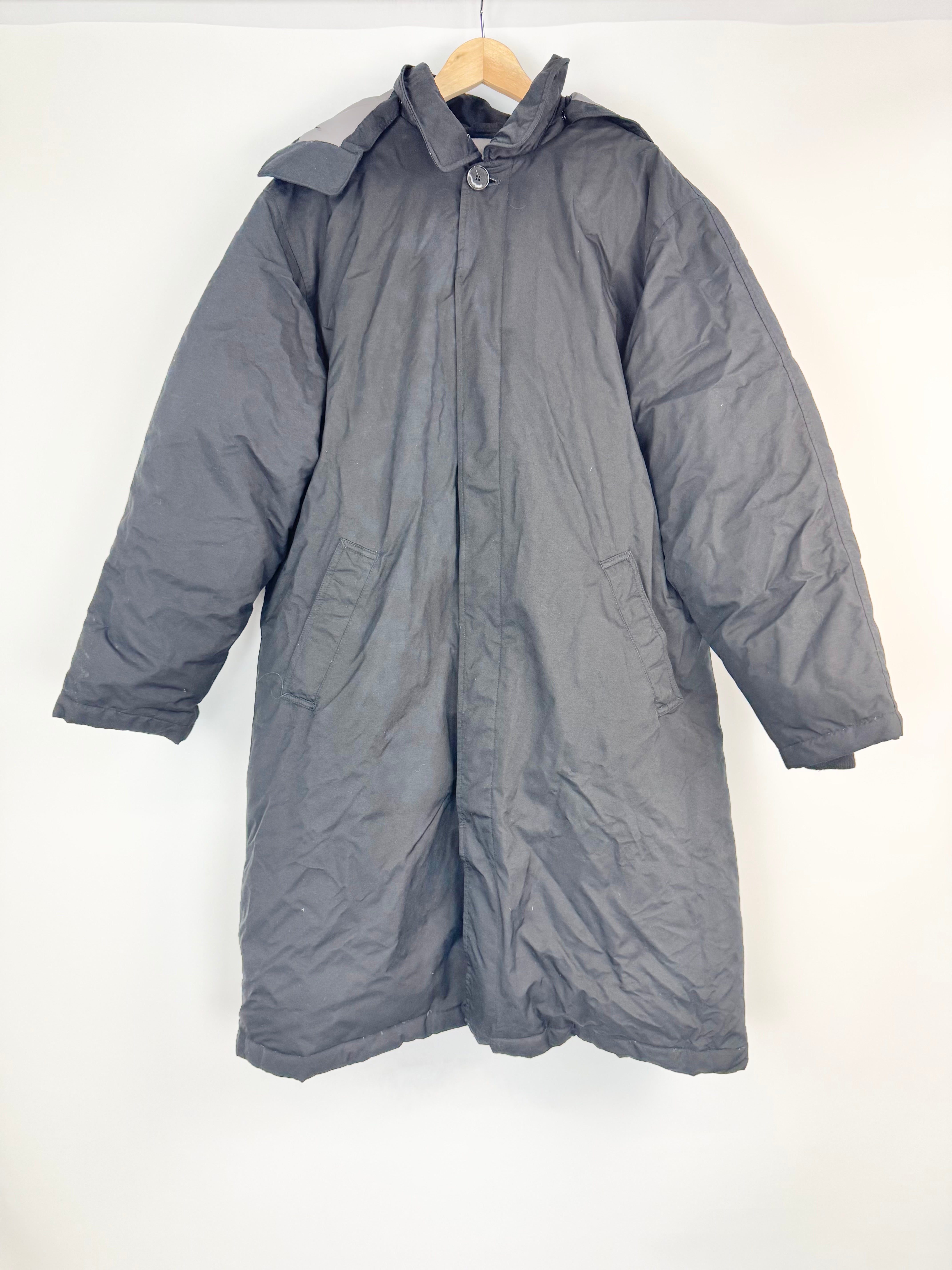 Lands End Black Stuffed Winter Coat - AU12