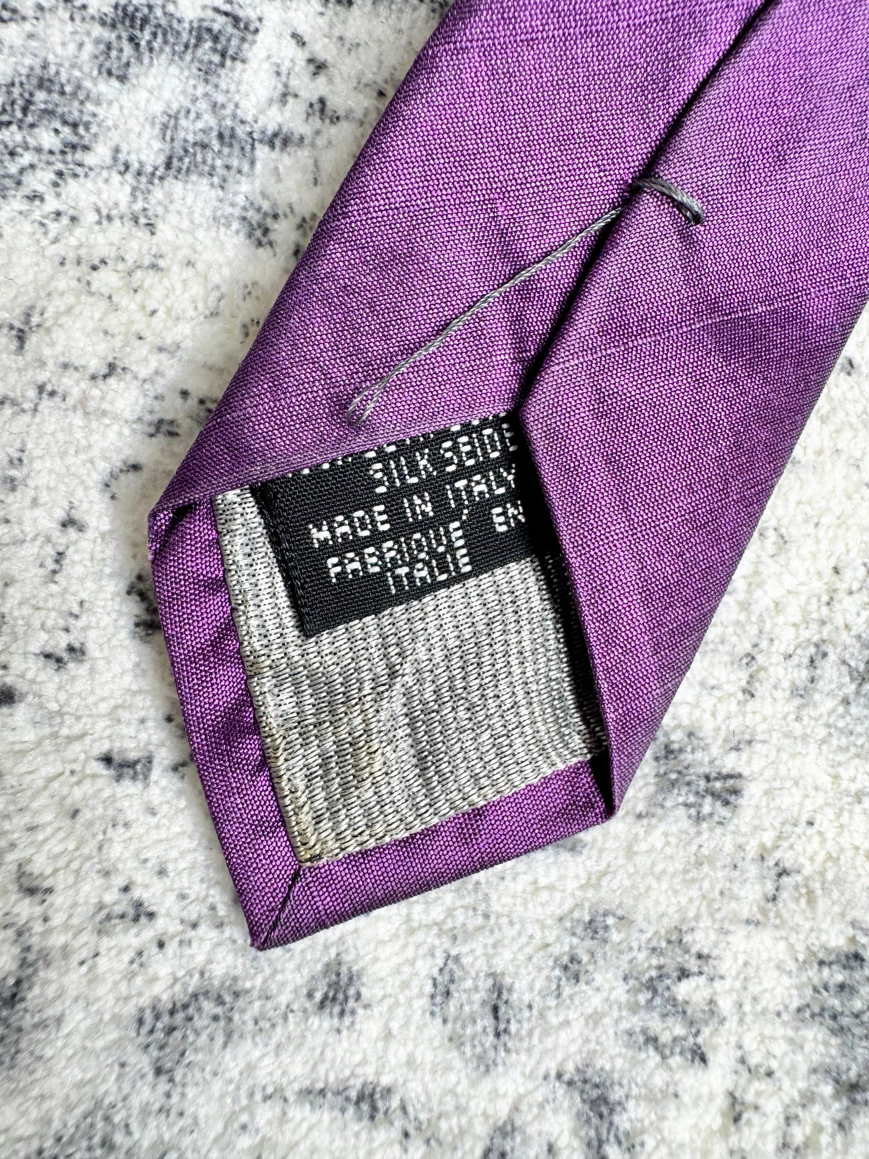 Dolce & Gabbana Purple Silk Tie