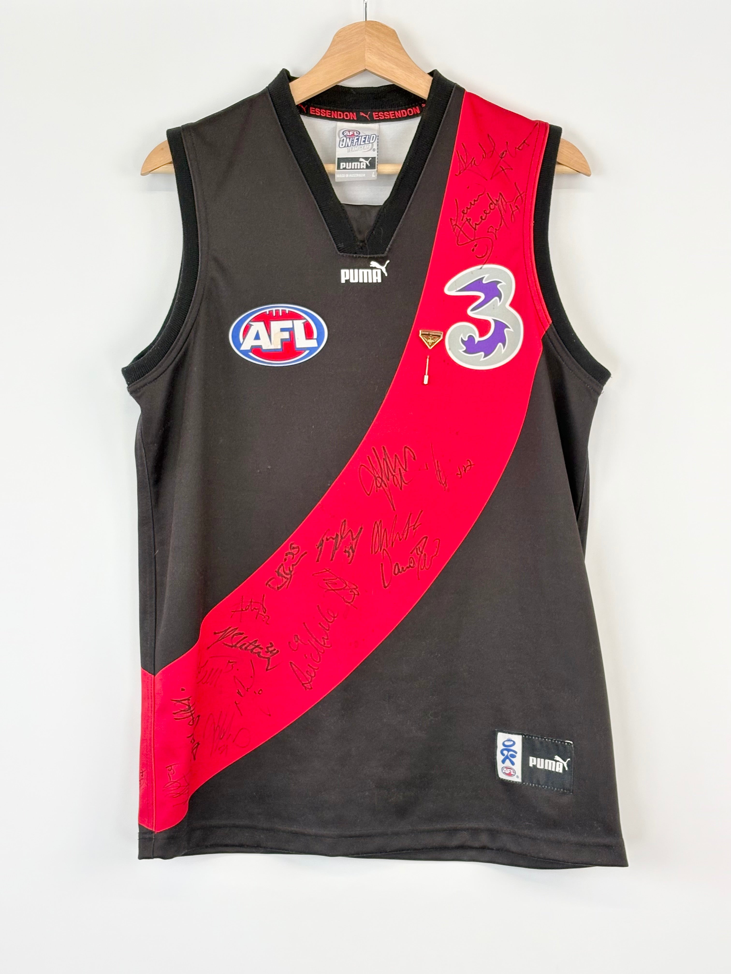 Kevin Sheedy Signed AFL Essendon Bombers 2003 Guernsey