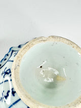 Antique Chinese Blue & White Porcelain Tazza