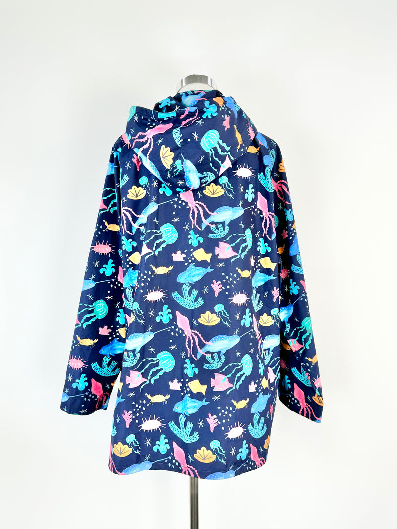 Monster Threads Blue Ocean Animal Raincoat - AU10/12/14