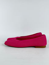 Vivaia Pitaya 'Margot 2.0' Square-Toe V-Cut Flats - EU39