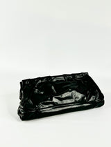 Kenneth Cole Structured Black Clutch