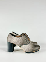 Camper Grey Scaled Pumps - EU37