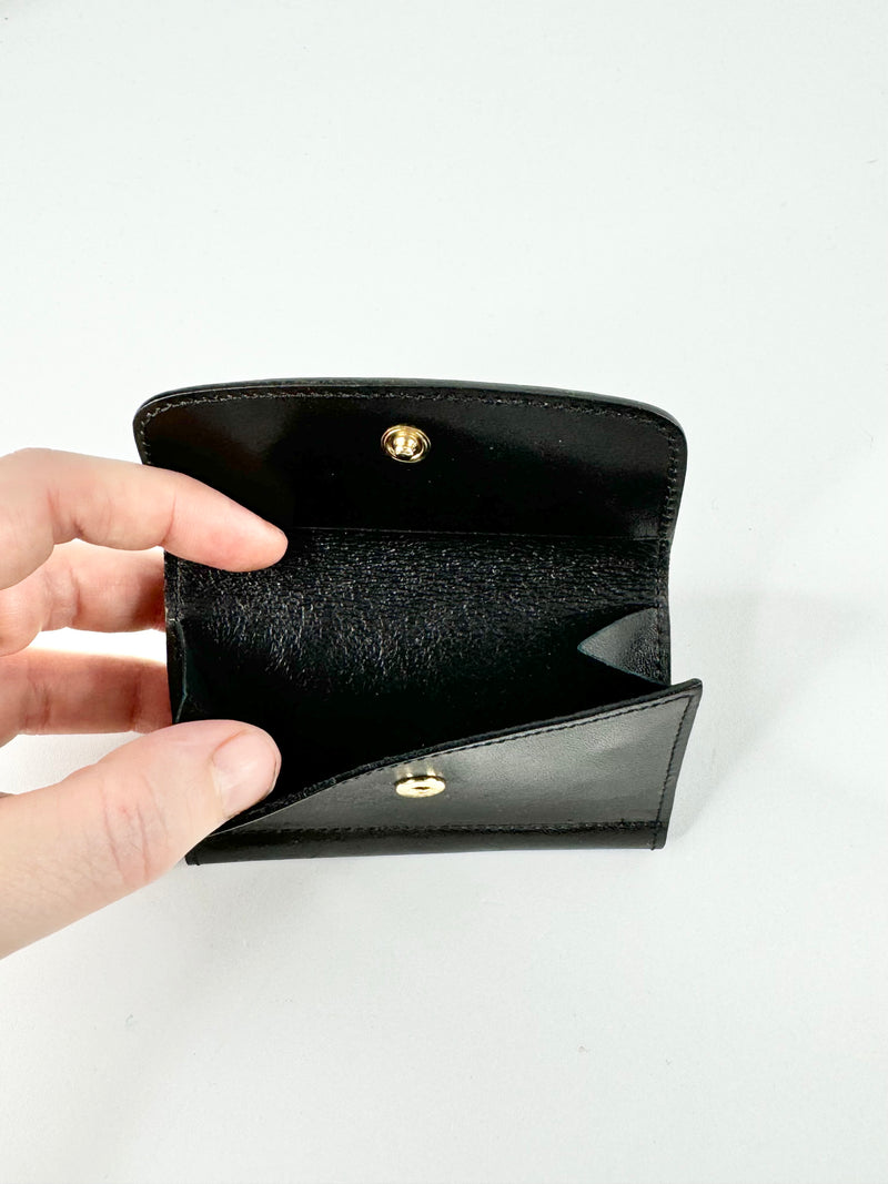 Bally Black Leather Key Holder