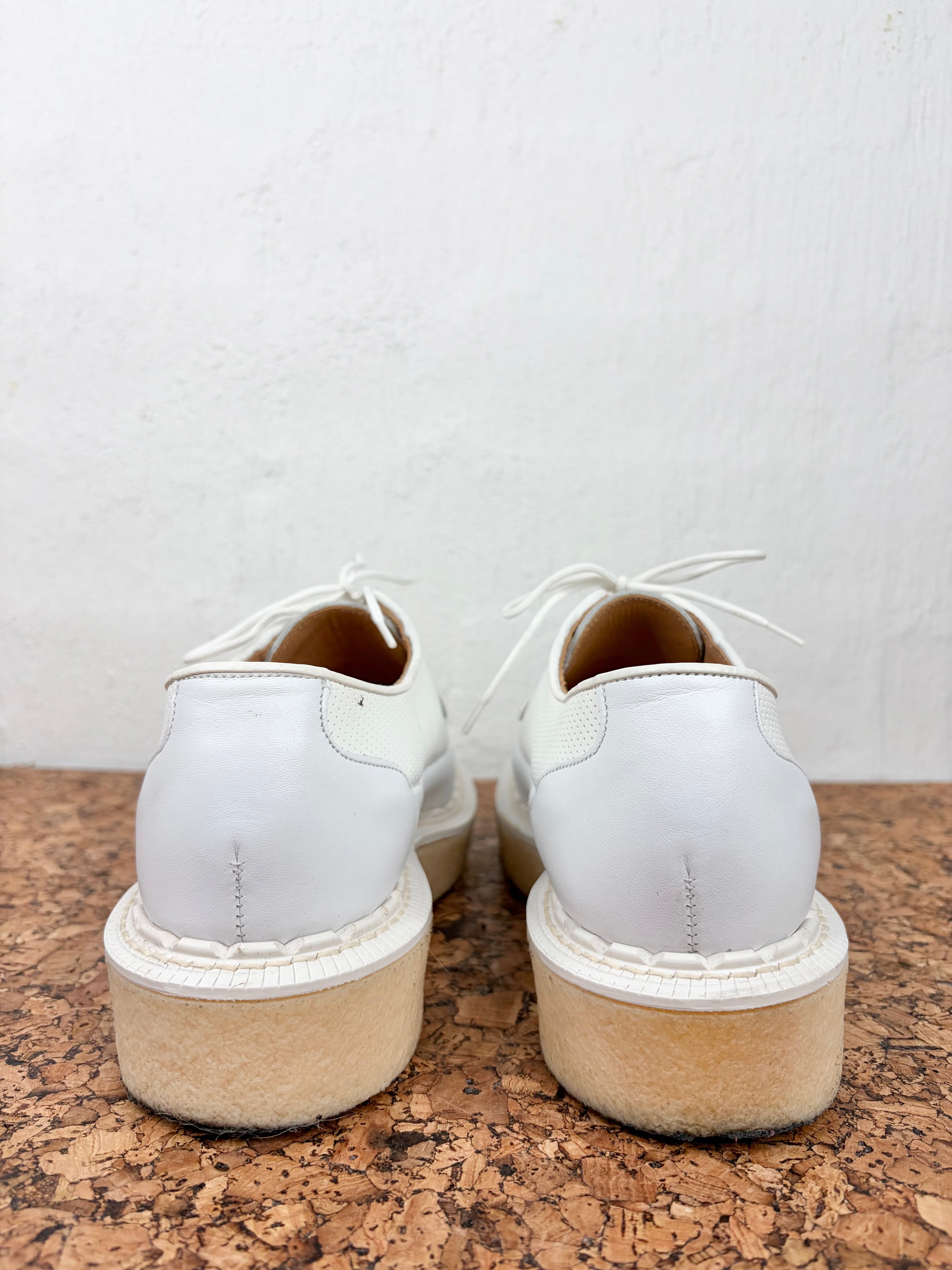 Purified x George Cox Switch Design Gum Sole Leather Lace-up Shoes - EU38
