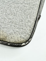 Tumi Black & Brown Fabric & Leather Laptop Case