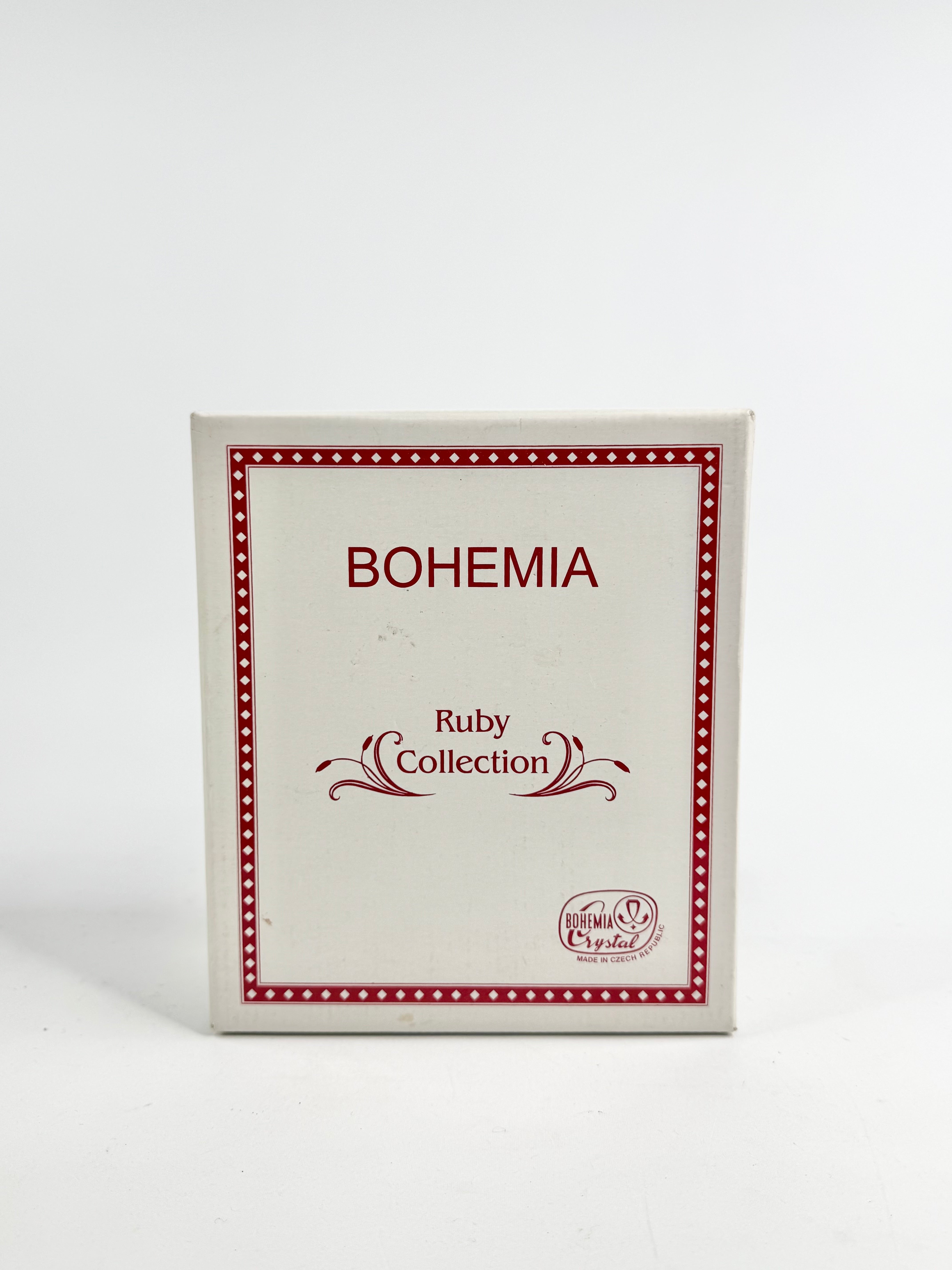Bohemia Ruby Collection Glasses