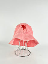 Coral Pink Towel Bucket Hat