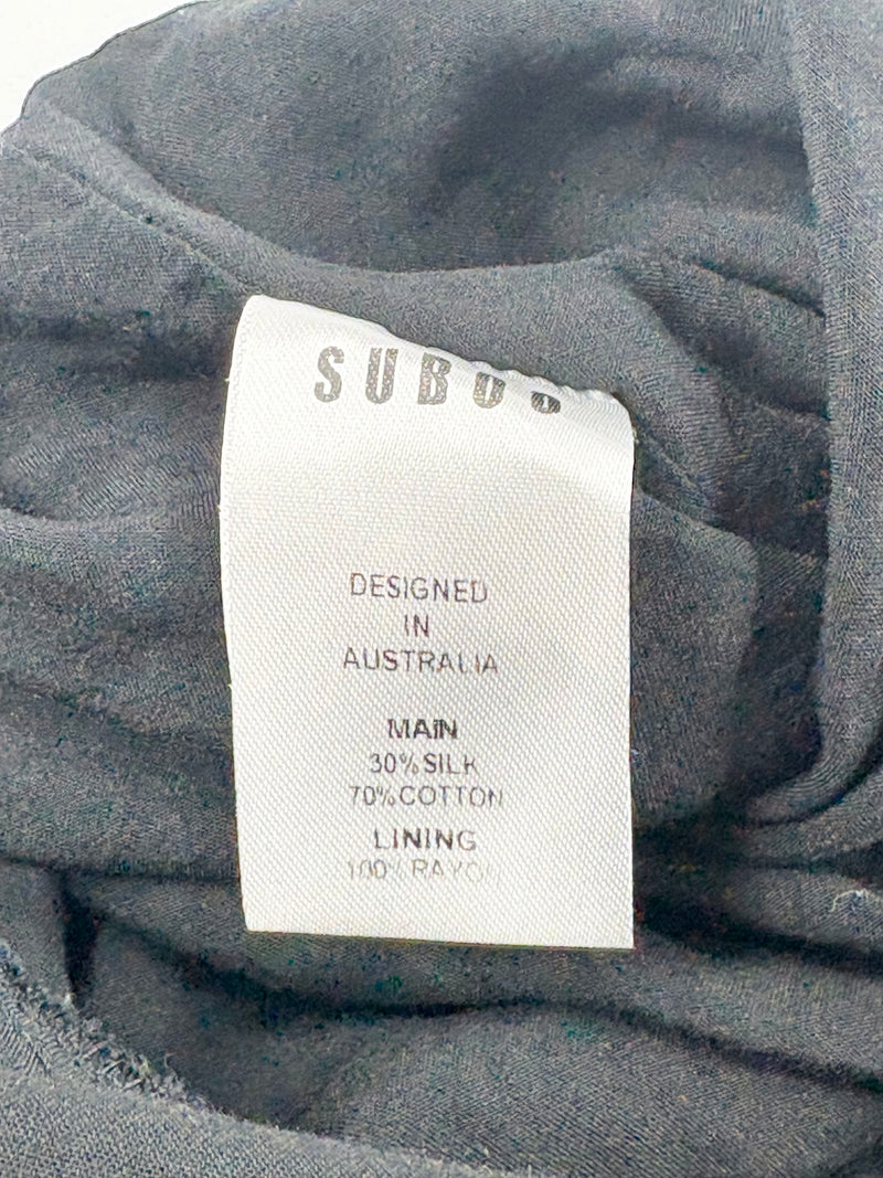 Suboo Black Layered Maxi Dress - AU8
