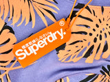 SuperDry Mauve & Orange 'Power Oyster' T-Shirt NWT - L