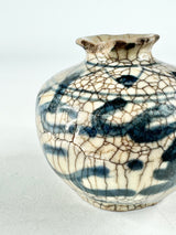 Antique Stoneware Hand Painted Jarlet